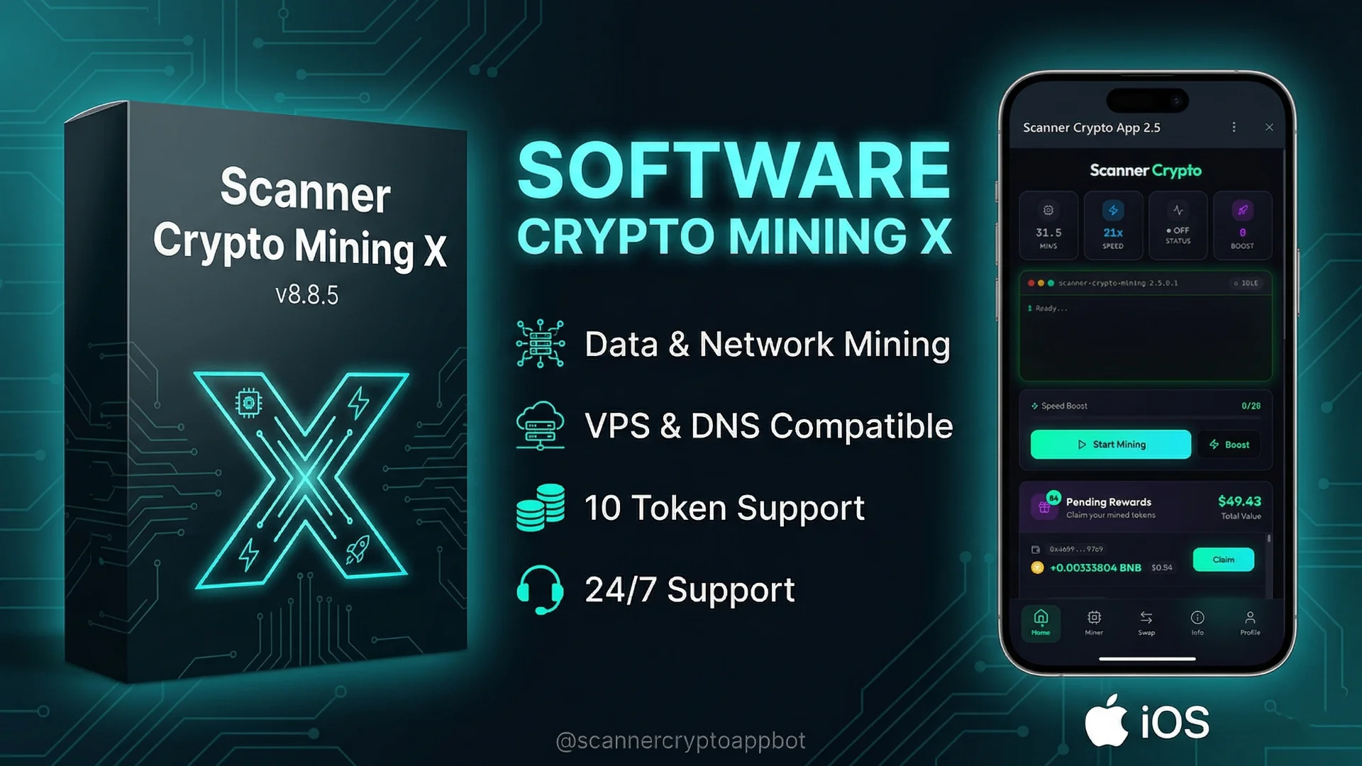 Player Soft Scanner SoftScanner.Store - Crypto Mining Software